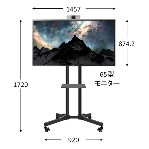 65型モニター